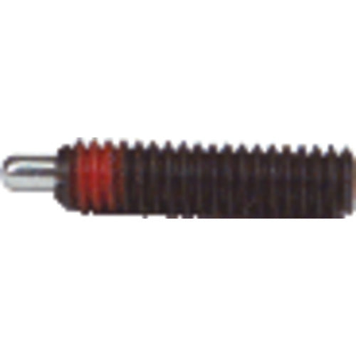 End Force Spring Plunger - 1.5 lbs Initial End Force, 4.5 lbs Final End Force (5/16″–18 Thread) - Caliber Tooling