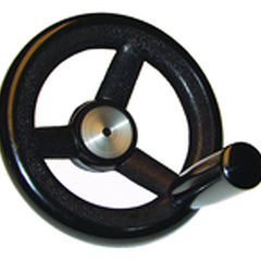 Nylon Hand Wheels - 3.94″ Wheel Diameter, 1.1″ Hub Diameter - Caliber Tooling