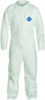 Tyvek® White Collared Zip Up Coveralls - Medium (case of 25) - Caliber Tooling