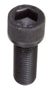 1/2-20 x 2 - Black Finish Heat Treated Alloy Steel - Cap Screws - Socket Head - Caliber Tooling