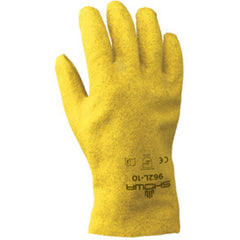 General purpose PVC fully coated yellow jersey liner slip-on/extra large - Caliber Tooling