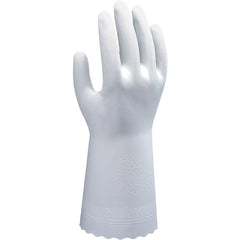 Clean packed PVC unsupported 12 mil embossed grip white extra large - Caliber Tooling