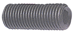 3/8-24 x 3/4 - Black Finish Heat Treated Alloy Steel - Socket Set Screws - Cup Point - Caliber Tooling