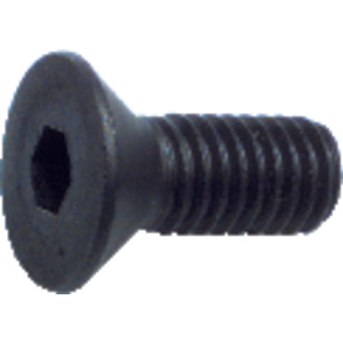 #4-40 × 1/2″ - Black Finish Heat Treated Alloy Steel - Cap Screws - Flat Head - Caliber Tooling