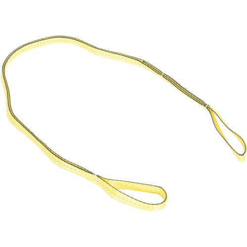 Poly Yellow Lift Web Sling 1″ × 6 Ft - Exact Industrial Supply