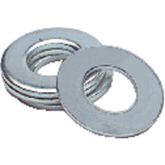 7/16″ Bolt Size - Zinc Plated Carbon Steel - Flat Washer - Caliber Tooling