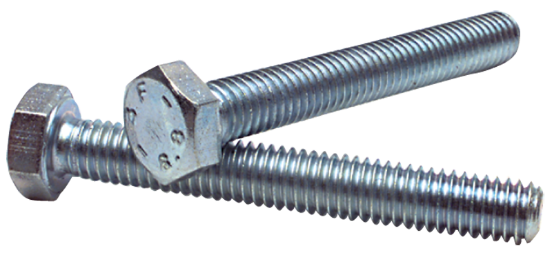 M10 - 1.50 x 25 - Zinc Plated Heat Treated Alloy Steel - Cap Screws - Hex - Caliber Tooling