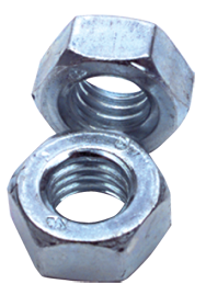 M24-3.00 - Zinc / Bright - Finished Hex Nut - Caliber Tooling