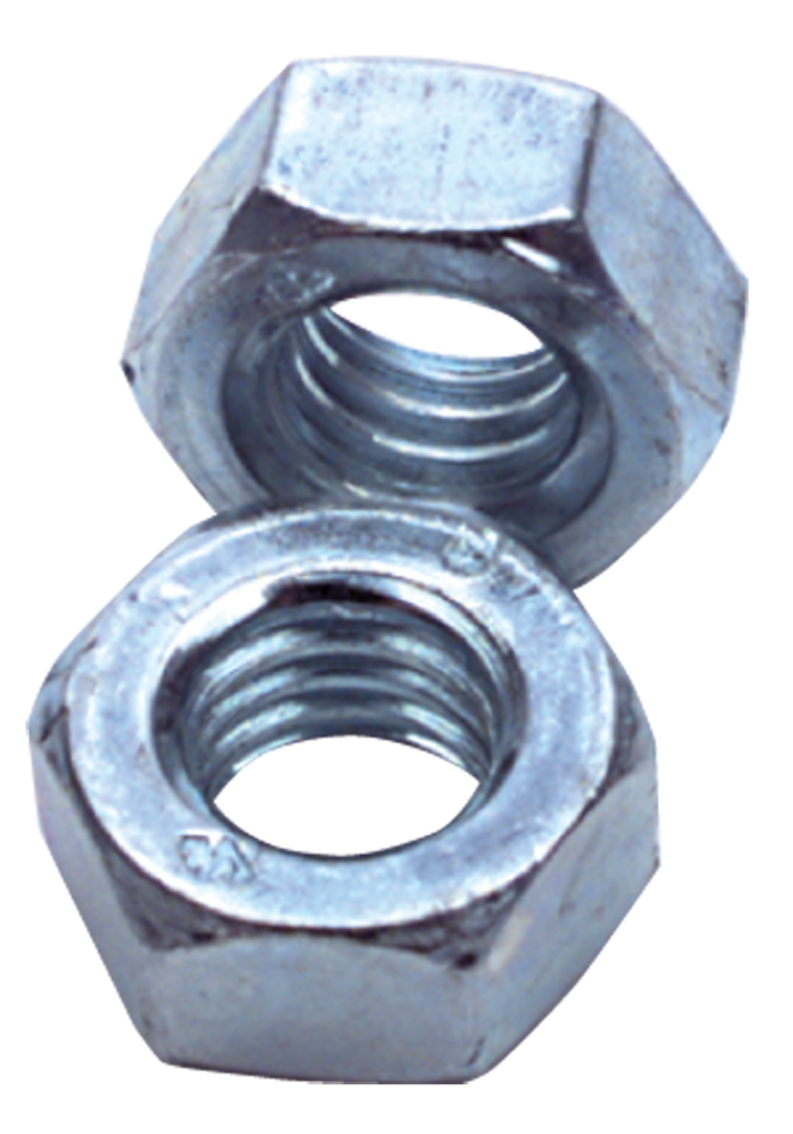 M18-2.50 - Zinc / Bright - Finished Hex Nut - Caliber Tooling