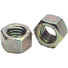 3/8″-16 - Zinc / Yellow / Bright - Finished Hex Nut - Caliber Tooling