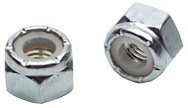 5/8-18 - Zinc / Bright - Nylon Insert Stop Nut - Caliber Tooling