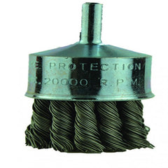 ‎1″ Diameter-1/4″ Shank-0.020″ Wire - End Brush - Caliber Tooling