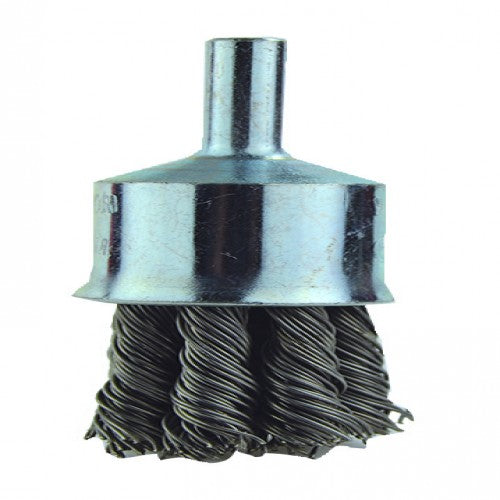 ‎3/4″ Diameter-1/4″ Shank-0.014″ Wire - End Brush - Caliber Tooling