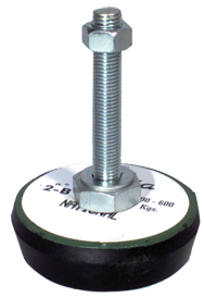 Machinery Mount - #3B 5'' Diameter - 16mm Bolt - Caliber Tooling