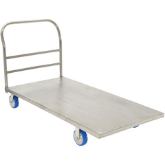 Platform Truck Stainless Steel 30 × 60 - Exact Industrial Supply