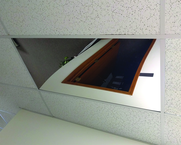 2' x 4' See-Through Mirror Ceiling Panel - Caliber Tooling