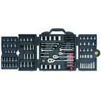 STANLEY® 1/4", 3/8" & 1/2" Drive 170 Piece Mechanic's Tool Set - Caliber Tooling