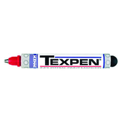 Texpen Medium Marker - Stainless Steel Ball Tip - Red - Caliber Tooling