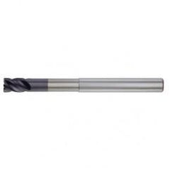 3/4x3/4x1x2-1/4x4-1/4 4FL Square Carbide End Mill-Weldon Shank-TiAlN - Caliber Tooling