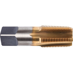 ‎3/4″- 14 5 Flute Union Butterfield HSS TiN NPT Pipe Tap ANSI E-code # TN15413/4 - Exact Industrial Supply