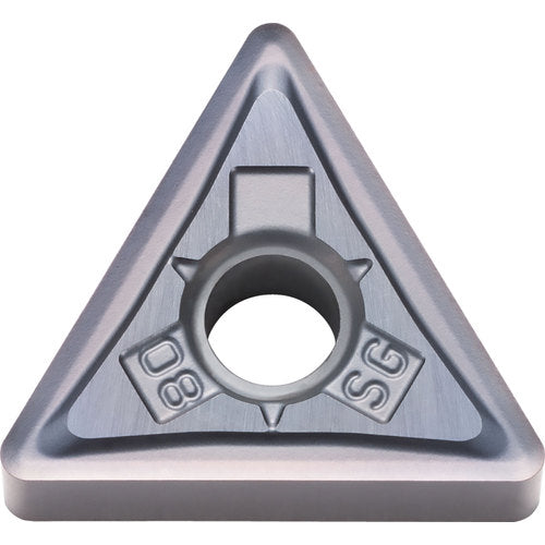 TNMG 333 SG PR015S, 3/64″ Corner Radius, 3/16″ Thick, 3/8″ Inscribed Circle, MEGACOAT HARD, 60 Degree Triangle, Turning Indexable Insert