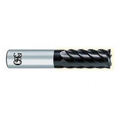 3mm x 6mm x 8mm x 45mm 6Fl  Square Carbide End Mill - EXO - Caliber Tooling