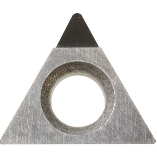 TPMH 322 NE KPD001, 1/32″ Corner Radius, 1/8″ Thick, 3/8″ Inscribed Circle, Triangle, Turning Indexable Insert - Exact Industrial Supply