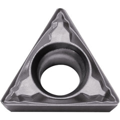 TPMX 221 WP PR1725, 1/64″ Corner Radius, 1/8″ Thick, 1/4″ Inscribed Circle, MEGACOAT NANO PLUS, 60 Degree Triangle, Turning Indexable Insert