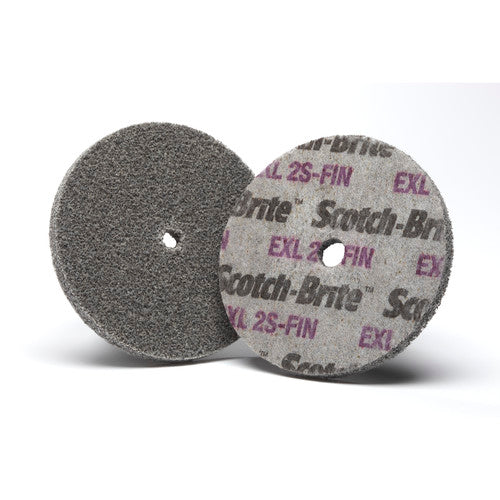 Scotch-Brite EXL Unitized Wheel XL-UW 2S Fine 2″ × 1/2″ × 1/4″ SPR 15111A