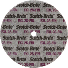 Scotch-Brite EXL Unitized Wheel 8″ × 1/4″ × 3″ 2S FIN