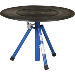 Turntable 30″ Dia 21 To 32″ H 2 Tier - Exact Industrial Supply