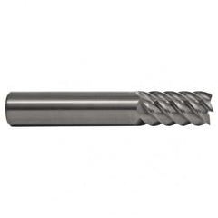 11mm TuffCut SS 6 Fl High Helix TiN Coated Non-Center Cutting End Mill - Caliber Tooling