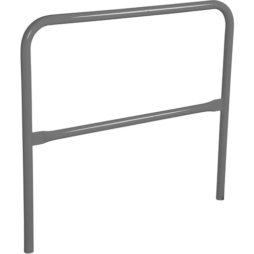 Steel Pipe Safety Railing 48″ Length Gray