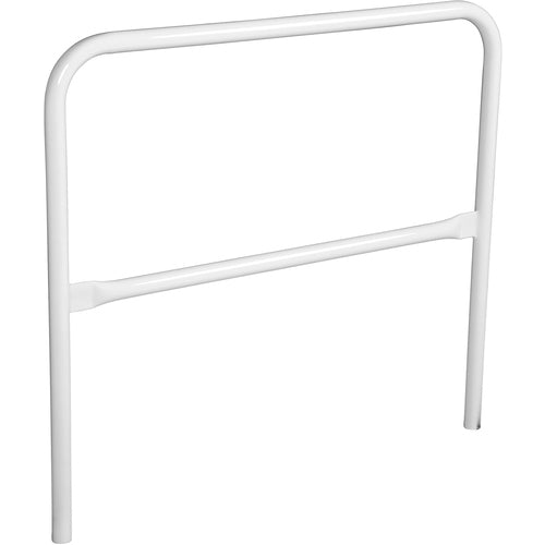 Steel Pipe Safety Railing 48″ Length White