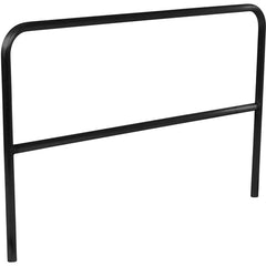 Steel Pipe Safety Railing 72″ Length Black