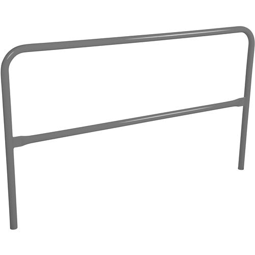 Steel Pipe Safety Railing 72″ Length Gray