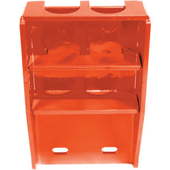 Orange Vertical-Mount Handrail Sockets