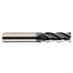 5/8 x 5/8 x 1-1/4 x 3-1/2 4Fl .125 C/R Carbide End Mill - TiALN - Caliber Tooling