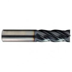 5/16 x 5/16 x 1-1/4 x 3-1/4 4Fl  Square Carbide End Mill - TiALN - Caliber Tooling