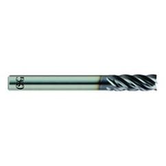 5/8 x 5/8 x 3/4 x 3 5Fl  Square Carbide End Mill - TiALN - Caliber Tooling