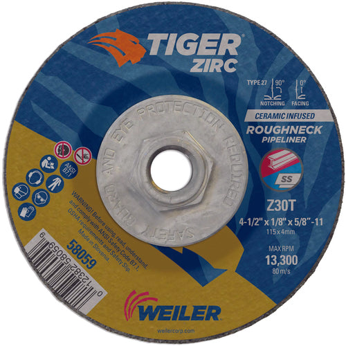 7X1/8 Z30T ZIRC T27 ROUGHNECK WHL - Caliber Tooling