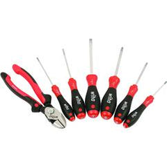 7PC SET PLIERS/SCREWDRIVERS - Caliber Tooling