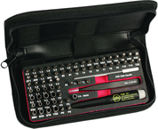 ESD Safe Micro Bit Set 68 Pc. W/ ESD Safe Tweezers - Caliber Tooling