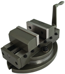 Super Precision Self Centering Vise 4" Jaw Width, 1-1/2" Depth - Caliber Tooling