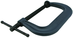 404, 400 Series C-Clamp, 0" - 4-1/4" Jaw Opening, 3-1/4" Throat Depth - Caliber Tooling