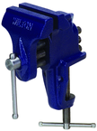 150, Bench Vise - Clamp-On Base, 3" Jaw Width, 2-1/2" Maximum Jaw Opening - Caliber Tooling