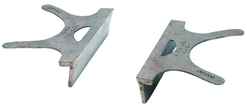 404-5.5, Copper Jaw Caps, 5-1/5" Jaw Width - Caliber Tooling