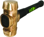 8 lb Head, 16" B.A.S.H® Brass Hammer - Caliber Tooling