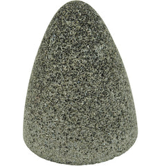 ‎TIGER AO TYPE 16 Round Tip Portable Grinding Cone  A24-R  2-3/4″ × 3-1/2″ × 5/8-11