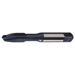 ‎#6-32 UNC 2 Flute H3 HSS (M4) Spiral Point Tap for Steel and Stainless Steel- Steam Oxide - Exact Industrial Supply